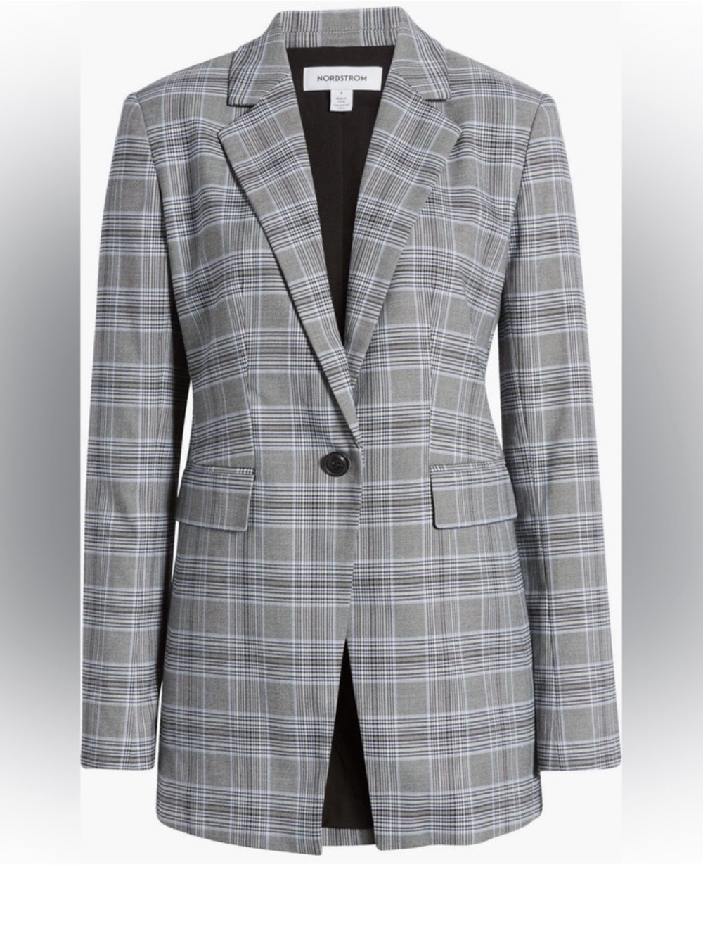 Nordstrom Plaid Blazer